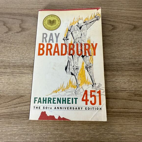 Fahrenheit 451 By Ray Bradbury The 50th Anniversary Edition - Picture 1 of 10
